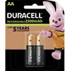 Image de Pile rechargeable LR6 (AA) NiMH Duracell PreCharged 2500 mAh 1.2 V 2 pc(s)