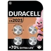 Image de DURACELL CR2025 Lot de 4 piles boutons au lithium 3 V, jusqu’à +70 % de longévité, technologie sécurité enfant, pour clés électroniques / montres de sport et lunettes 3D