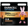 Image de DURACELL Optimum Piles AA (Lot de 8)   Piles Alcalines 1,5V   +200 % d’actifs Power Boost   Répondent aux exigences des appareils modernes 100 % Recyclables, 0 % de plastique dans l’emballage MX1500