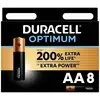 Image de Duracell Optimum Pile LR6 (AA) alcaline(s) 1.5 V 8 pc(s)