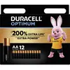 Image de Duracell Optimum Pile LR6 (AA) alcaline(s) 1.5 V 12 pc(s)