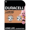 Image de DURACELL 2450 Lot de 2 piles boutons Lithium 3 V, longue durée garantie, pour clés électroniques / dispositifs domestiques / balances et capteurs de température, conservation garantie 10 ans