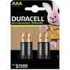 Image de Duracell StayCharged HR03 Pile rechargeable LR3 (AAA) NiMH 900 mAh 1.2 V 4 pc(s)