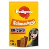 Image de Pedigree Schmackos friandises pour chiens - 3 saveurs, 20 pièces