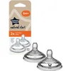 Image de Tommee Tippee Natural Start Anti-Colic Teat tétine de biberon Fast Flow 6 m+ 2 pcs