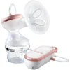 Image de Tommee Tippee Tire-lait électrique unique Made for Me, gobelet de massage en silicone, rechargeable par USB, silencieux, portable, modes express, biberon inclus, Ancien Désign