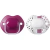 Image de Tommee Tippee - Lot de 2 sucettes 6-18mois - Coloris rose/blanc