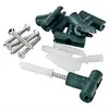 Image de TENAX Lot de 6 clips muraux verts pour treillis