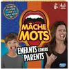 Image de Hasbro Mâche-Mots Enfants Contre Parents, Jeu de Société Drôle et Rapide, Jeu d'Ambiance et de Soirée pour Toute la Famille, dès 8 Ans, Version Française