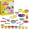 Image de Play-Doh Kitchen Creations Flip 'n Pancakes Playset 14-Piece Breakfast Toy for Kids 3 Years and Up with 8 Non-Toxic Modelling Compound Colours