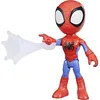Image de Marvel- Hasbro Amis fantastiques   Spidey, Figurine Jouet de 15 cm, avec 1 Accessoire, pour Les Enfants à partir de 3 Ans, F1935, Multicolore