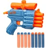 Image de Nerf Elite 2.0, Blaster Prospect QS-4, 8 fléchettes Nerf Elite Officielles, Tire 4 fléchettes, viseur de précision Fixe