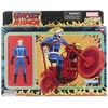 Image de Marvel Ghost Rider Motard Fantôme Figurine Rétro à Collectionner Avec Moto