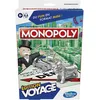 Image de Hasbro Gaming Monopoly édition Jeu de Voyage, Jeu de Plateau Portable pour 2 à 4 Joueurs, pour Les Fans de Jeux de société Familial dès 8 Ans, pour Les Voyages, Version française