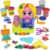 Image de Play-Doh Salon de Coiffure, Coffret avec 6 Pots de Pâte à Modeler, pour Filles et Garçons dès 3 Ans