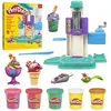 Image de Play-Doh Mes Glaces Arc-en-Ciel, Jouet Créatif avec Pâte à Modeler Bicolore, Machine à Crème Glacée et Accessoires, pour Enfants Dès 3 Ans