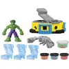 Image de Play-doh Coffret De Pâte à Modeler Pour écraser Et Mouler Marvel Hulk