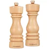 Image de Cole & Mason London Lot de 2 moulins à poivre et sel en hêtre naturel 18 cm
