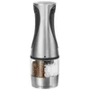 Image de Cole & Mason H946820 Kew Moulin Combi Sel et Poivre Électronique, Precision+/Mouture Réglable, Chrome Brossé/ABS, 210mm, Comprend 1 x Duo-Moulin, Garantie à Vie Du Mécanisme