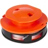 Image de BLACK+DECKER Bobine de Rechange pour Coupe-Bordures, Bobine Déroulement Manuel, 5,5 m de Fil en Nylon Transparent et Résistant, Fil de  1,5 mm, A6044-XJ Noir, Rouge, Blanc