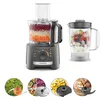 Image de Kenwood MultiPro Compact FDP31.170GY, Robot Culinaire, Fonction Pétrissage et Disque Trancheur, Blender 1.2L, 2 Vitesses + Pulse, Bol 2.1L, 800W, Gris