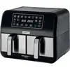 Image de Kenwood Home Appliance HFM20.000MB Friteuse à air chaud 8 l 1700 W fonction minuteur, revêtement anti-adhésif noir,argent