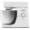 Image de Kenwood Chef XL KVL4100W, Robot Pâtissier avec 3 Crochets et Fouets pour Pétrir, Idéal pour Monter et Mélanger, Bol de 6.7 L Lavable au Lave-Vaisselle, 1200W, Blanc
