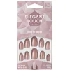 Image de Polished Colour 24 Nails With Glue Oval Velvet Nude