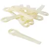 Image de Flymo FLY011 Lot de 10 lames de tondeuse en plastique pour Minimo Duo/E400 Duo