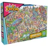 Image de Gibsons Jokesaws Midsummer Mayhem Puzzle 1000 pièces | Puzzle amusant de dessin animé durable pour adultes et adolescents | Carton 100 % recyclé | Excellent cadeau | Gibsons Games