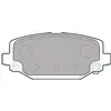 Image de DELPHI Plaquettes de frein X4 pour CHRYSLER: Grand Voyager & FIAT: Freemont & DODGE: Journey & LANCIA: Voyager (Ref: LP2499)