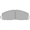 Image de DELPHI Plaquettes de frein X4 pour JEEP: Wrangler, Gladiator & LANCIA: Voyager & CHRYSLER: Grand Voyager & DODGE: Journey (Ref: LP2694)