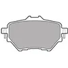 Image de DELPHI Plaquettes de frein X4 pour PEUGEOT: 3008, 208, 2008, 308, Rifter, 508, Partner & CITROËN: C3 Aircross, C4, C4 SpaceTourer (Ref: LP2505)