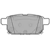 Image de DELPHI Plaquettes de frein X4 pour SUZUKI: Swift, Baleno, SX4, Vitara, S-Cross (Ref: LP2687)
