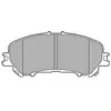Image de DELPHI Plaquettes de frein X4 pour RENAULT: Kadjar & NISSAN: Qashqai (Ref: LP3144)
