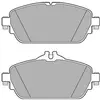 Image de DELPHI Plaquettes de frein X4 pour MERCEDES-BENZ: Classe C, Classe E (Ref: LP2764)