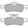Image de DELPHI Plaquettes de frein X4 pour HONDA: Civic (Ref: LP3147)
