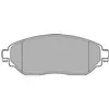 Image de DELPHI Plaquettes de frein X4 pour NISSAN: Primastar, NV300 & RENAULT: Trafic & FIAT: Talento & OPEL: Vivaro (Ref: LP3143)