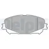 Image de DELPHI Kit de plaquettes de frein, disque de frein de stationnement pour RENAULT: Mégane, Captur, Talisman, Scénic, Arkana, Espace (Ref: LP3734)