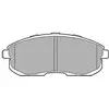 Image de DELPHI Plaquettes de frein X4 pour NISSAN: Micra, Juke, Tiida, Note, Maxima, Cube, Pulsar (Ref: LP3245)