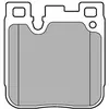 Image de DELPHI Plaquettes de frein X4 pour BMW: M4, M3, M2 (Ref: LP3249)