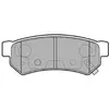 Image de DELPHI Plaquettes de frein X4 pour CHEVROLET: Spark (Ref: LP3305)