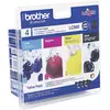Image de Brother Encre LC-980 dorigine pack bundle noir, cyan, magenta, jaune LC980VALBP