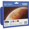Image de Brother Encre LC-1100HY dorigine pack bundle noir, cyan, magenta, jaune LC1100HYVALBPDR