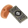 Image de Dear Barber Men's Beard Comb Crafted From Pear Wood, Keeps Beard and Moustache Well Groomed