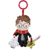 Image de Harry Potter Jouet d'activité en déplacement   Clipser pour landau et poussette nouveau-né   Accessoire sensoriel Harry Potter avec bâton à balai froissé et hibou couineur
