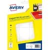 Image de AVERY - Etui de 96 étiquettes autocollantes. Format 97 x 46 mm.