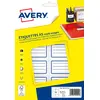Image de AVERY - Etui de 120 étiquettes autocollantes écolier/bleues, Format 36 x 56 mm