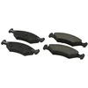 Image de FERODO Plaquettes de freins non préparé pour l'indicateur d'usure sans accessoires FDB206 Compatible avec FORD Sierra Mk2 Berline GBC, GB4 Fiesta Mk3 3/5 portes GFJ Sierra Mk2 3/5 portes GBC, GBG