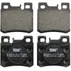 Image de FERODO Plaquettes de freins Arrière préparé pour l'indicateur d'usure Épaisseur 15,5mm sans accessoires FDB644 Compatible avec MERCEDES-BENZ 190 W201 Classe E Berline W124 Classe C Berline W202